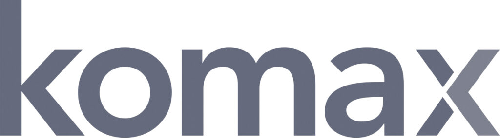 Komax Logo der Firma Komax